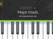 How to play major triads