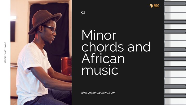 Minor chords and African music