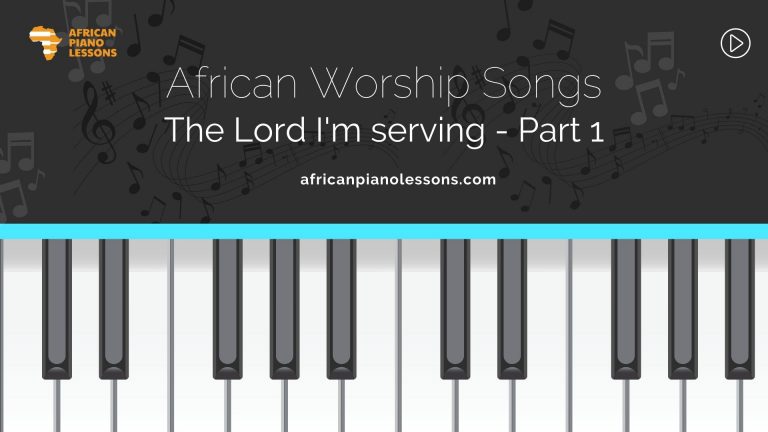 The Lord I'm serving